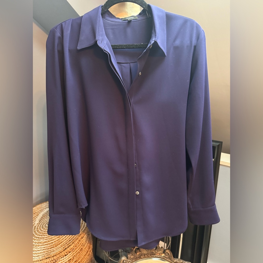 Theory Deep Blue shirt